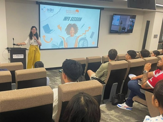 Australian Internships presentation in Sydney